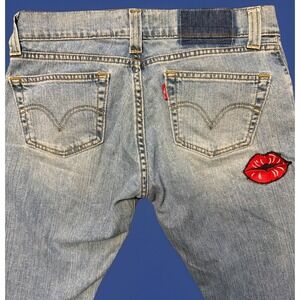 VTG Levis Jeans Women's Tough Boot Type 1  11 M Low Rise Denim Y2K Cowgirl